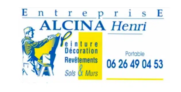 Carte de visite d'entreprise de peinture